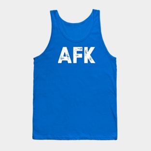 AFK Blue Tank Top